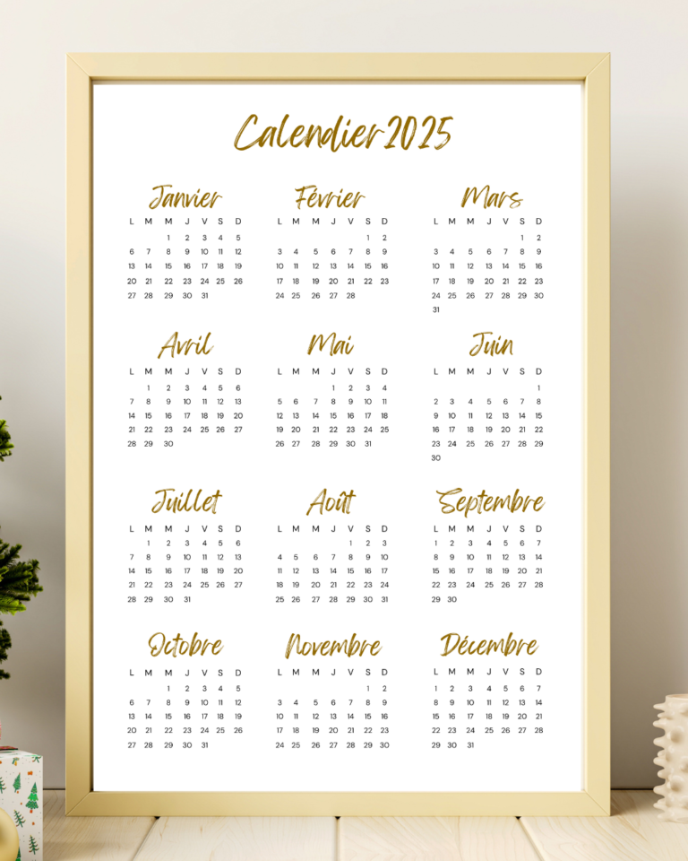 Calendrier de l'avent